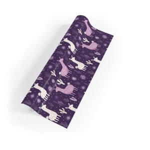 Charming Llama Oasis Wrapping Paper