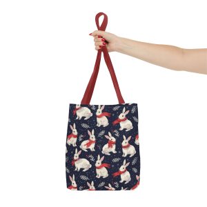 Festive Scarfed Bunnies