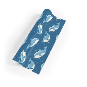 Whimsical Dolphin Dance Wrapping Paper