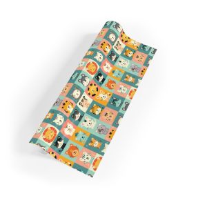Playful Animal Parade Wrapping Paper