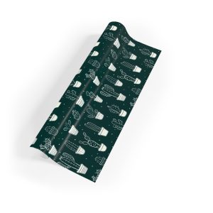 Funky Desert Plants Wrapping Paper
