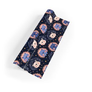 Hedgehog Hugs Wrapping Paper