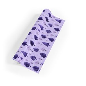 Festive Frosty Trees Wrapping Paper