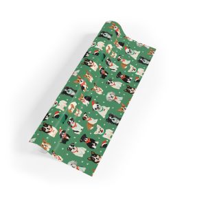 Festive Paws Holiday Wrapping Paper