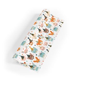Festive Furry Friends Wrapping Paper