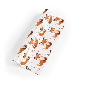 Adorable Fox Love Wrapping Paper