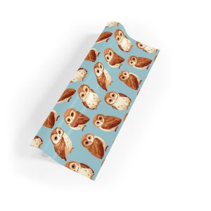 Frolicsome Owls Wrapping Paper