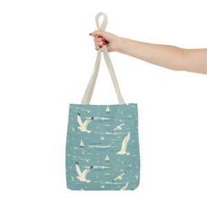 Nautical Seagulls and Sailboats