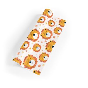 Joyful Lions Wrapping Paper