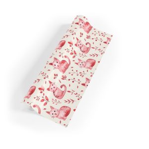 Charming Cat Companions Eco-Friendly Wrapping Paper