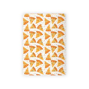Cheesy Smiles Pizza Wrapping Paper