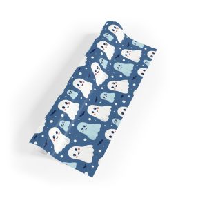 Playful Ghostly Friends Wrapping Paper