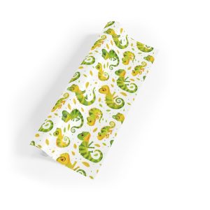 Vibrant Chameleons Wrapping Paper