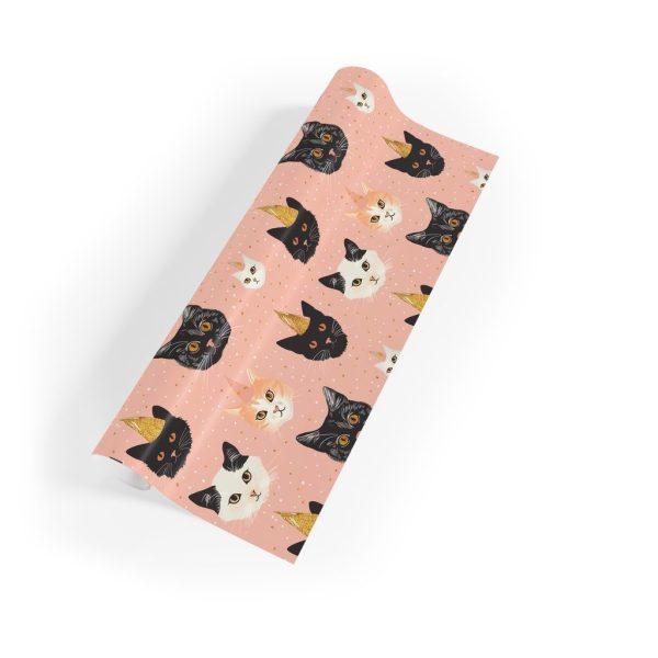 Purrfect Party Cats Wrapping Paper