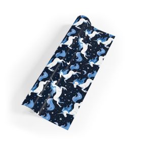 Mystical Unicorns and Stars Wrapping Paper