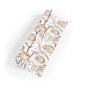 Charming Owls in Nature Wrapping Paper