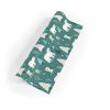 "Arctic Adventure Wrapping Paper with Polar Bears and Owls