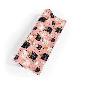 Purr-fect Party Cats Wrapping Paper