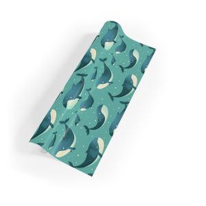 Self-Aware Whales Wrapping Paper