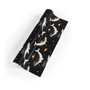 Cosmic Whale Dreams Wrapping Paper