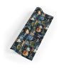 Cozy Nighttime Village Wrapping Paper