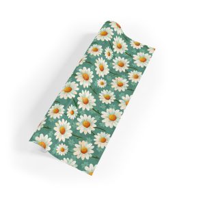 Blooming Daisies Floral Wrapping Paper