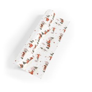 Winter Wonderland Homes Wrapping Paper