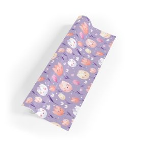 Cheerful Tulips Wrapping Paper