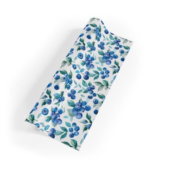 Fresh Blueberry Delight Wrapping Paper