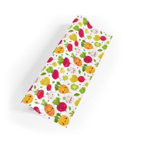 Cheerful Garden Veggies Wrapping Paper