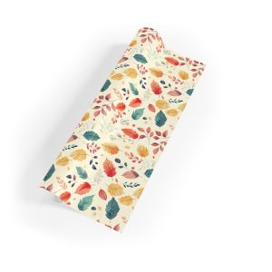 Whimsical Fall Leaves Wrapping Paper