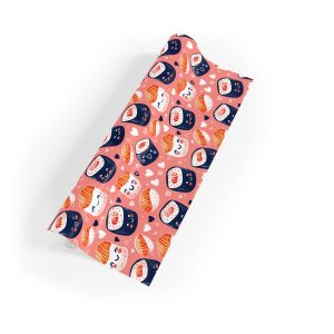 Cute Sushi Cats Wrapping Paper