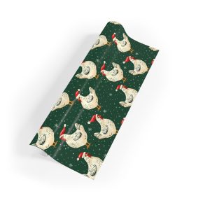Jolly Chicken Holiday Wrapping Paper