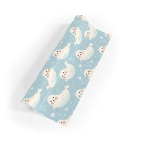 Frolicking Baby Seals Wrapping Paper