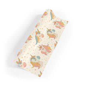 Dreamy Unicorn Heads Wrapping Paper