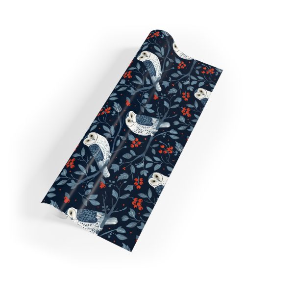 Charming Night Owls Wrapping Paper