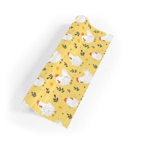Sunny Farm Chickens Wrapping Paper