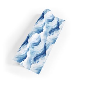 Ethereal Ocean Waves Wrapping Paper