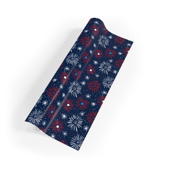 Dazzling Fireworks Wrapping Paper