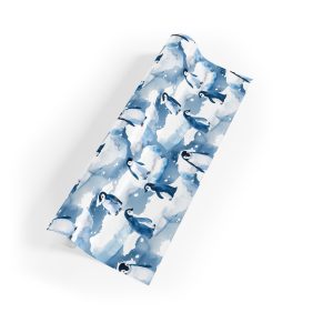 Enchanting Arctic Penguins Wrapping Paper