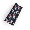 Eco-Friendly Wrapping Paper with Festive Unicorns and Santa Hats
