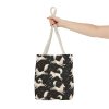 Reusable Gift Tote Bag - Enchanted Cosmic Wolfs