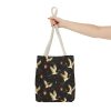 Joyful Cranes Flying with Gifts Reusable Gift Tote Bag