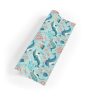 Birthday Dolphins Wrapping Paper with Sea-Themed Design