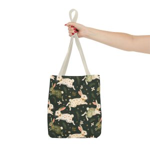 Stylish Reusable Gift Tote Bag with Playful Bunny Design