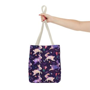 Reusable Gift Tote Bag with Magical Bunny Design