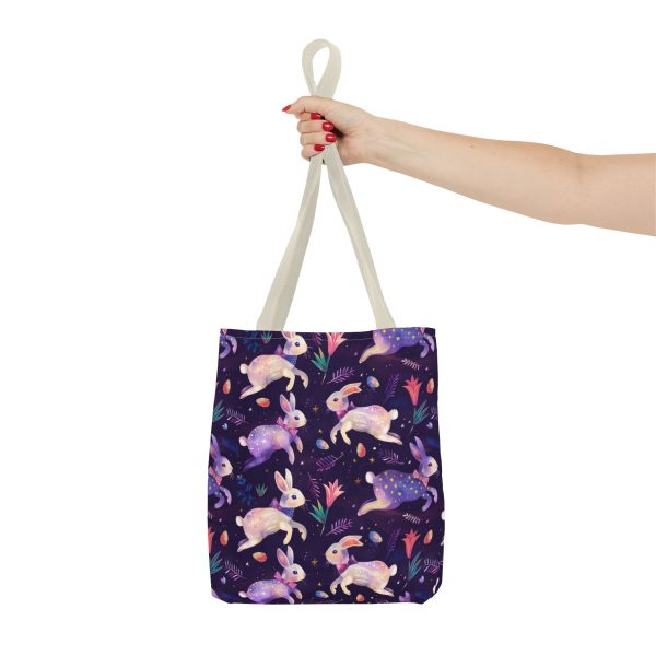 Reusable Gift Tote Bag with Magical Bunny Design