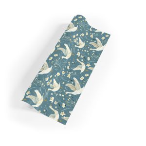 Graceful Geese in Flight Eco-Friendly Wrapping Paper