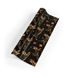 Playful Party Cats Eco-Friendly Wrapping Paper