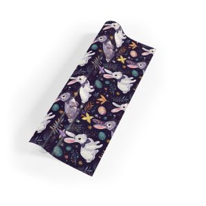 Starry-Eyed Bunnies Eco-Friendly Wrapping Paper